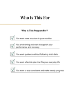 12-Week Nutrition Program - Standard