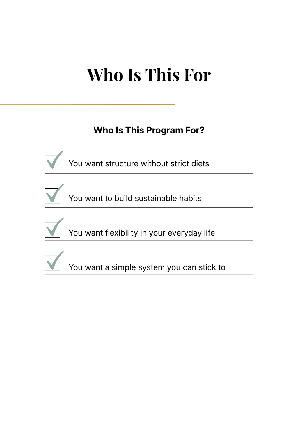 12-Week Nutrition Program - Basic