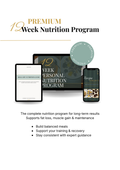 12-Week Nutrition Program - Premium