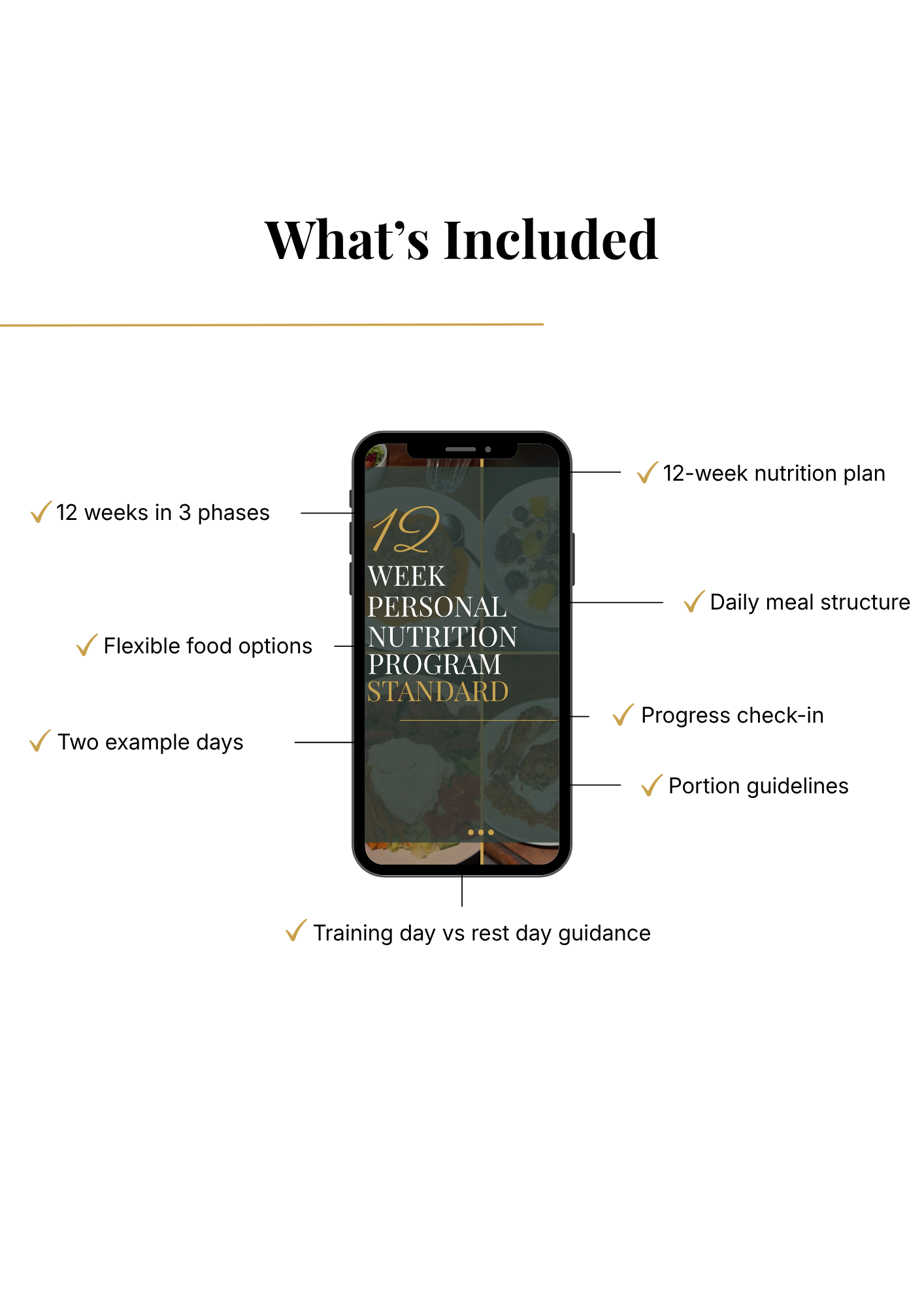 12-Week Nutrition Program - Standard